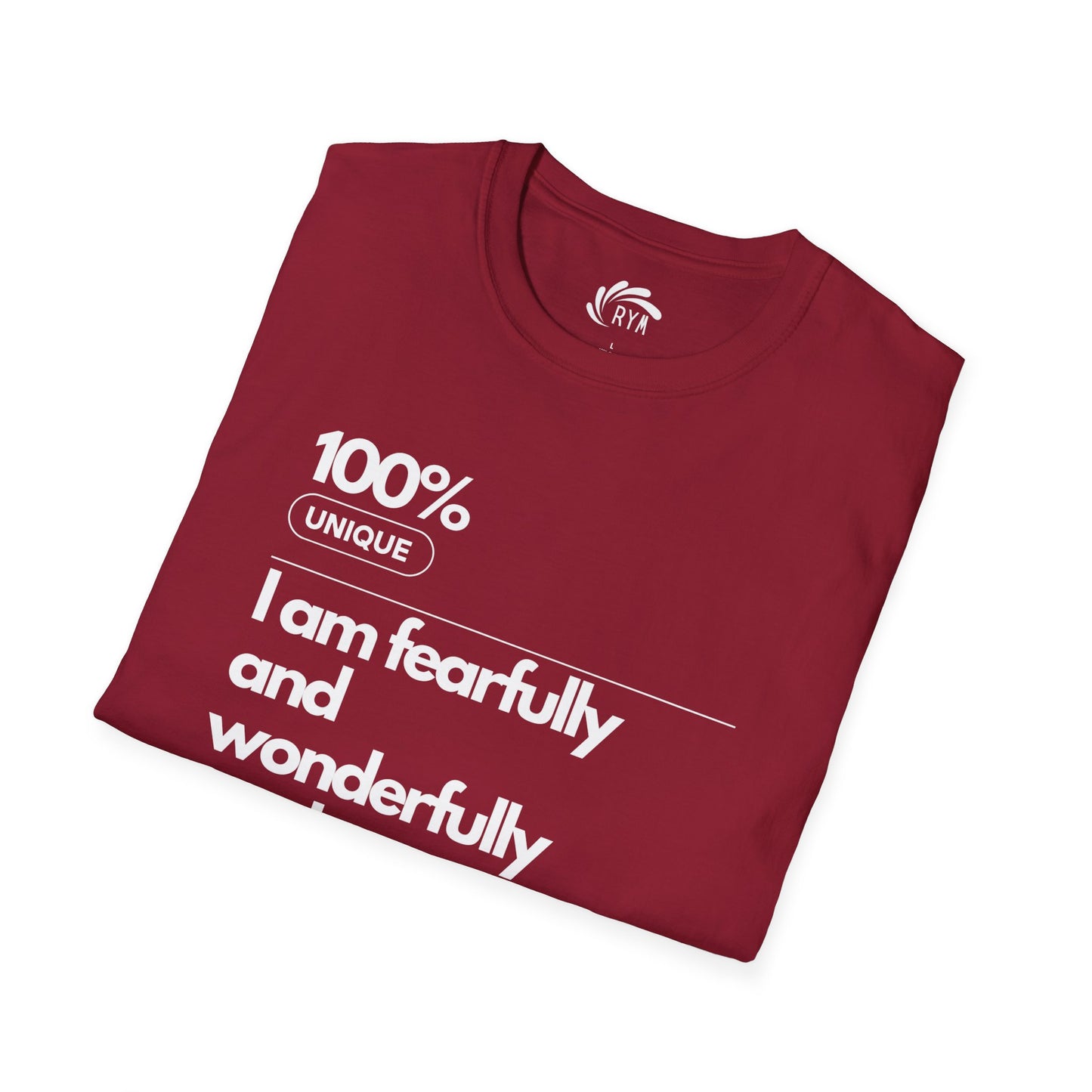 100% Fearfully and Wonderful Made T-Shirt